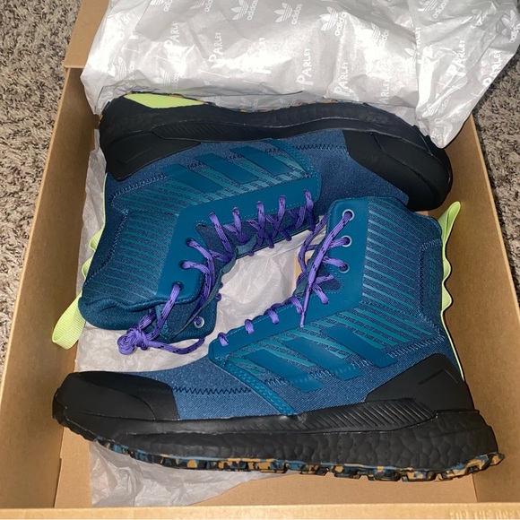 Adidas free hiker xploric parley sz 7.5 - Picture 2 of 5